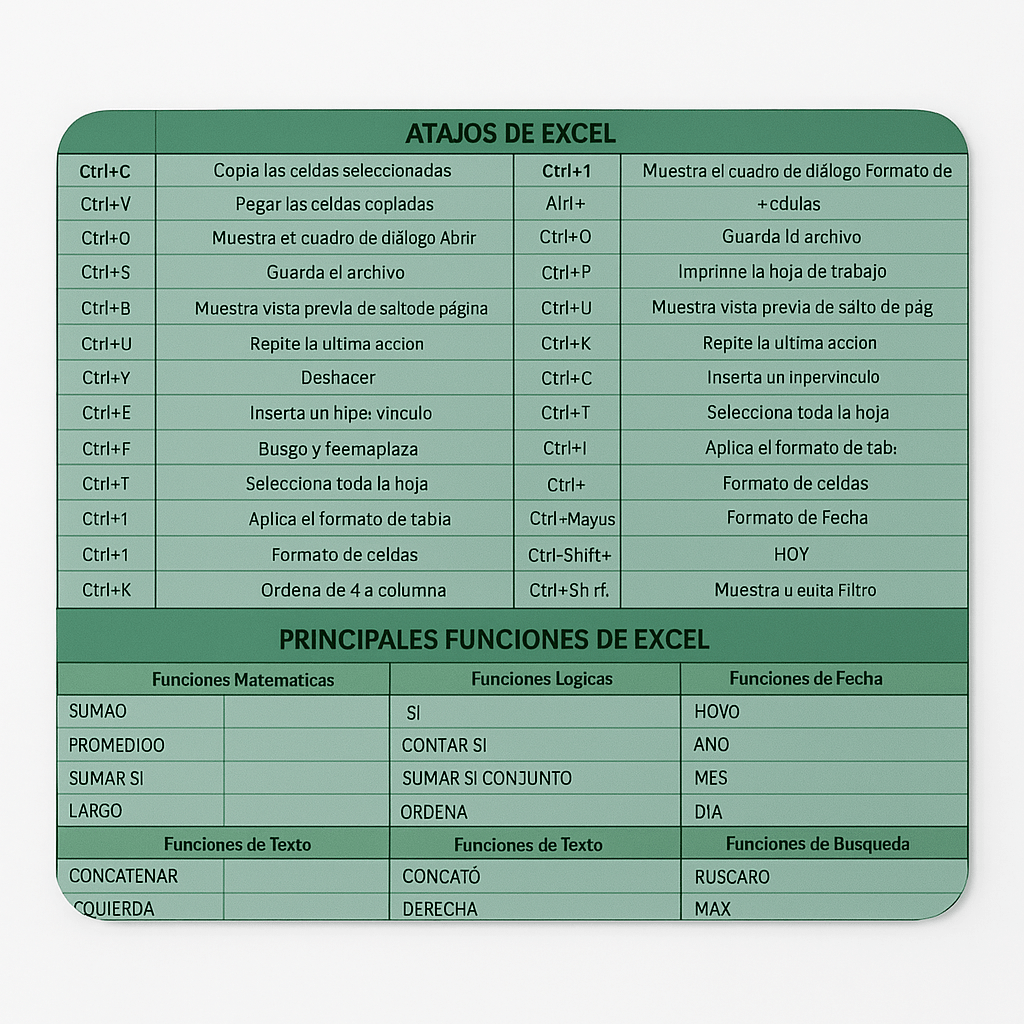 Excel Mousepad